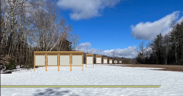 3D Archery Practice Range Flagg Hill Field